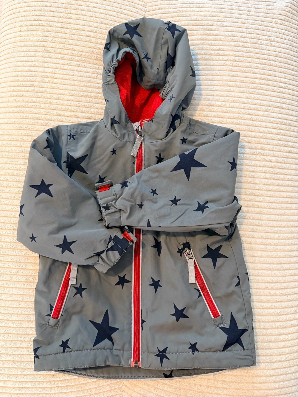 Hanna Andersson rain jacket LINED
